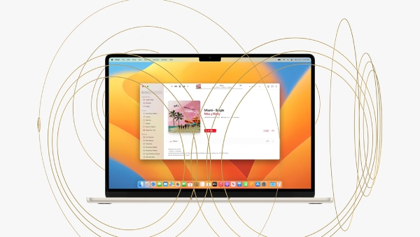 hệ thống 6 loa chất lượng của MacBook Air M2 2023