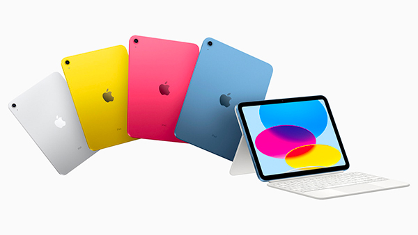 Đa dạng màu sắc trên iPad Gen 10
