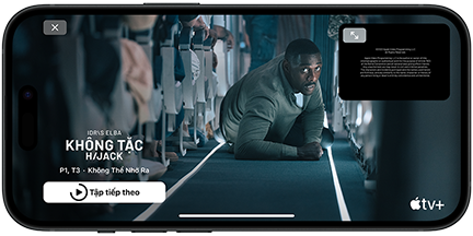 iPhone 15 đang phát series Không Tặc trên Apple TV+