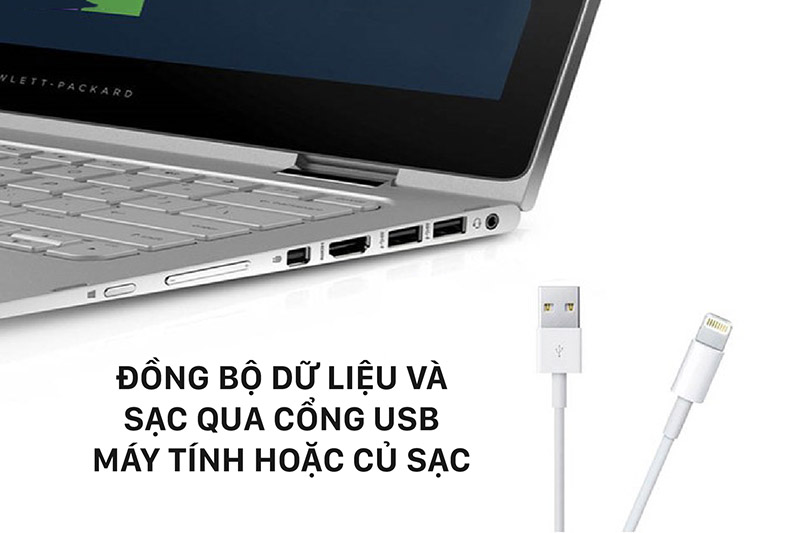 Ảnh của  Cáp sạc Lightning to USB Cable 1m