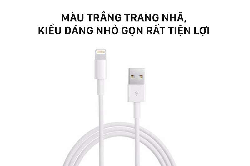 Ảnh của  Cáp sạc Lightning to USB Cable 1m