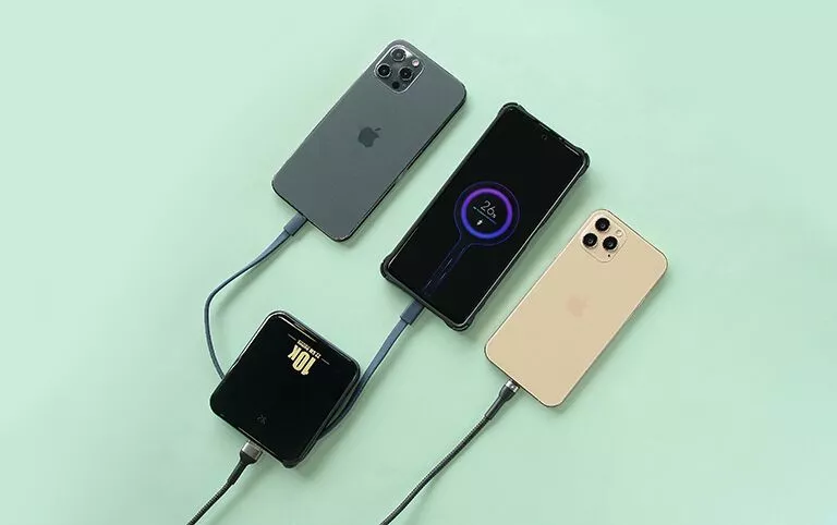 Ảnh của  Sạc dự phòng QC 22.5W + PD 18W Multi-Compatible Cabled Power Bank 10000mAh RPP-285