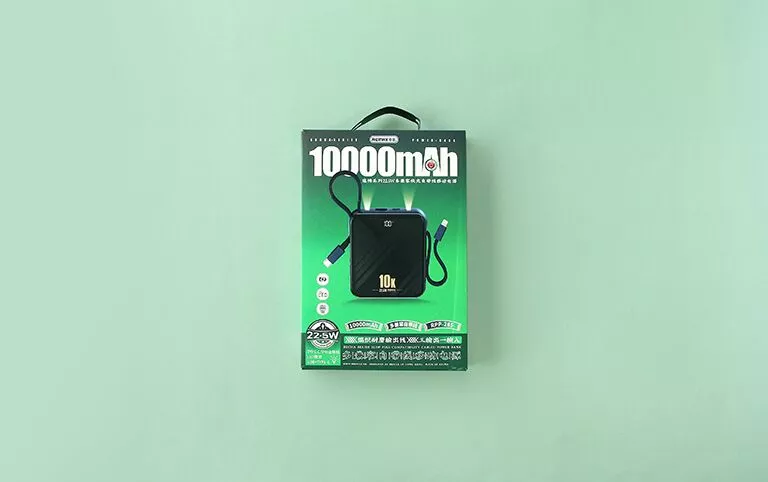 Ảnh của  Sạc dự phòng QC 22.5W + PD 18W Multi-Compatible Cabled Power Bank 10000mAh RPP-285