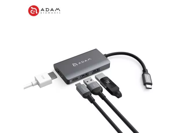 Ảnh của  Cổng chuyển ADAM casa I4 4 in 1 Grey