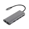 Ảnh của Cổng chuyển Hyper PK Hub USB 7 in 1 HYD 9849T Xám