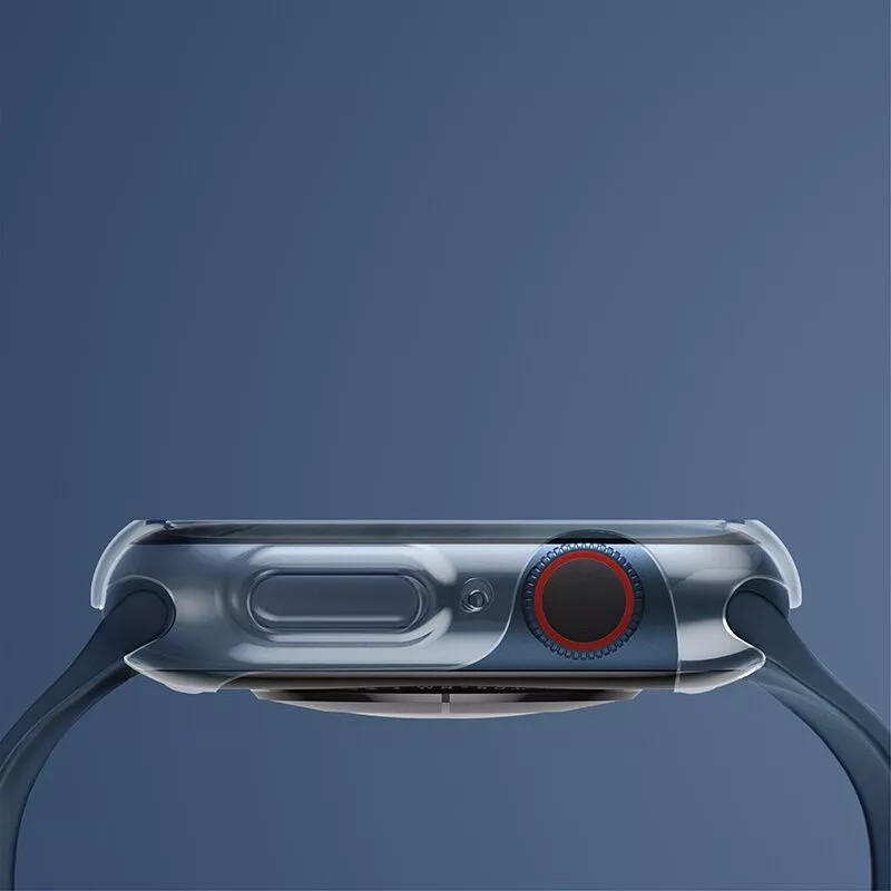 Ảnh của  Ốp lưng UINQ-Glase Apple Watch case dual pack 45mm -clear/smoke