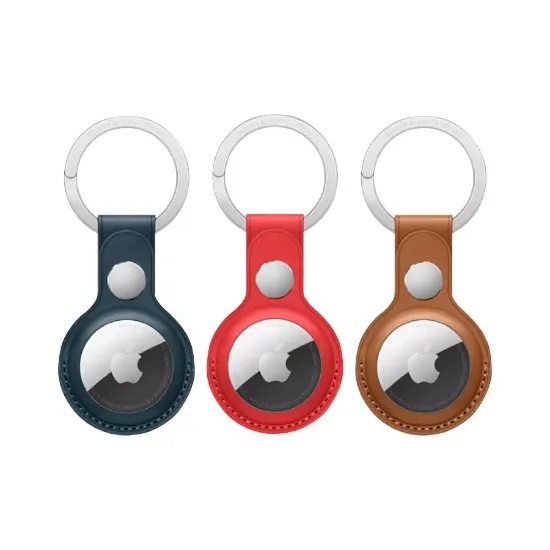 Apple AirTag Leather Key Ring