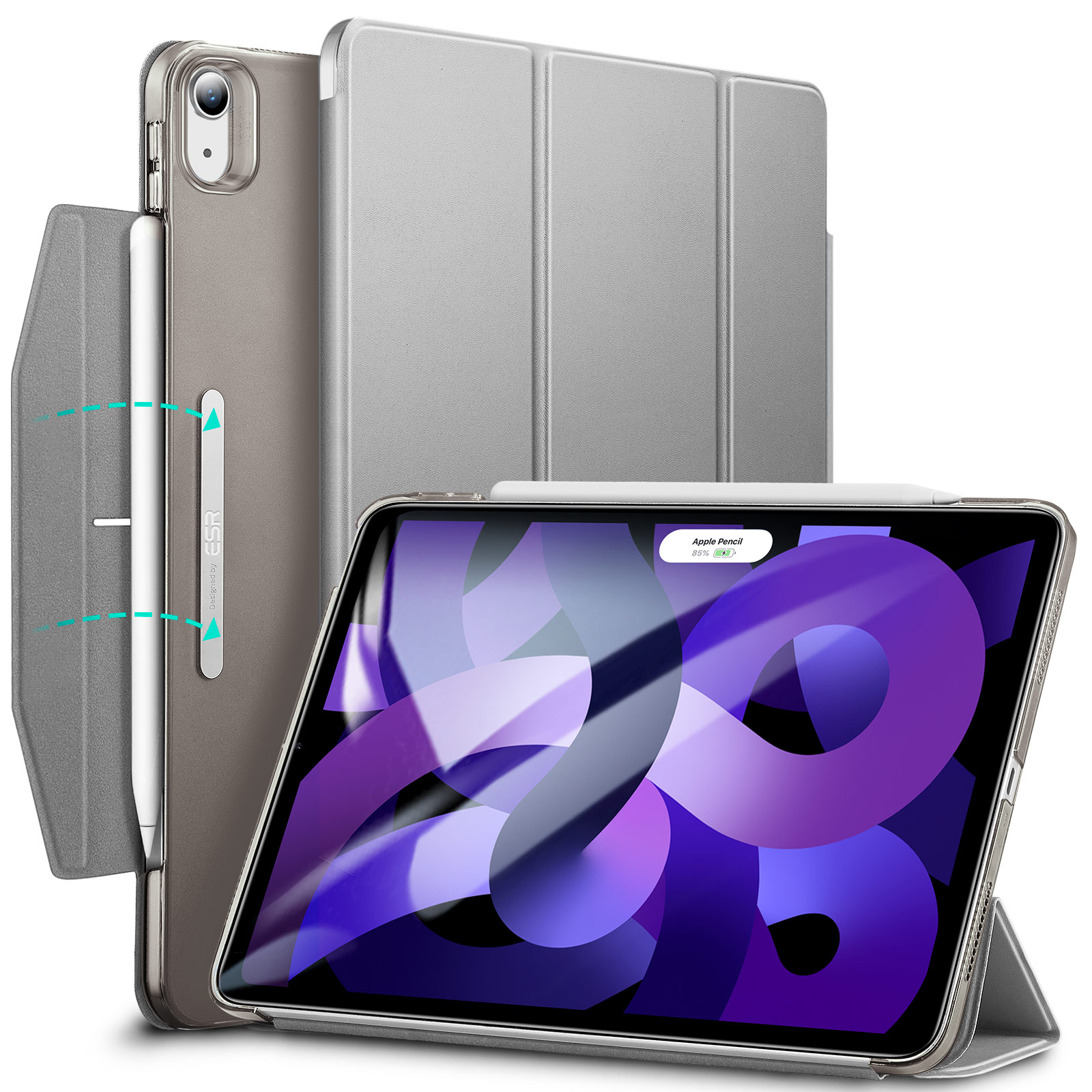 Ảnh của Bao da iPad Air 4 ESR Ascend Trifold With Magnetic Clasp