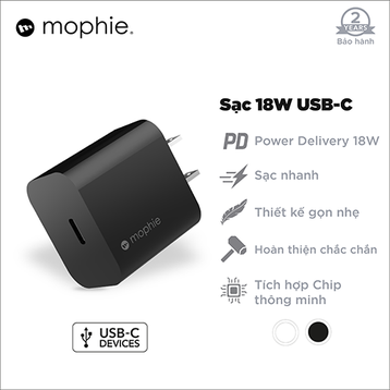 Ảnh của Sạc Mophie 18W USB - C
