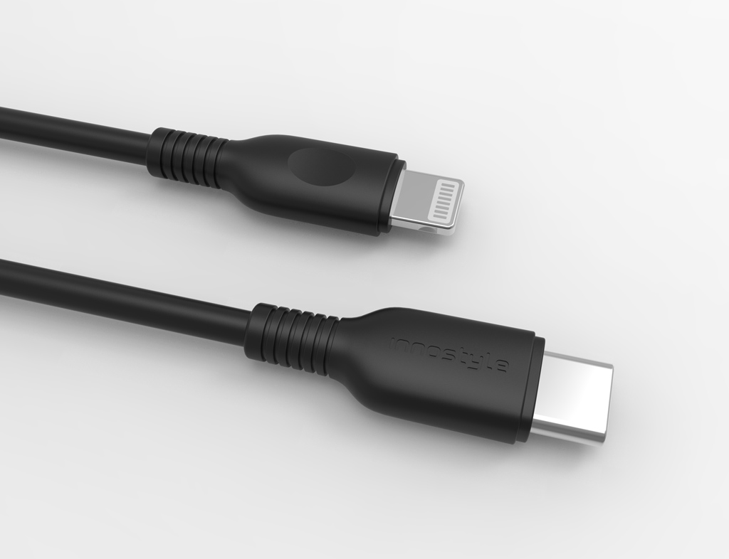 Ảnh của  Cáp Innostyle Jazzy USB-C to lightning 1.2M