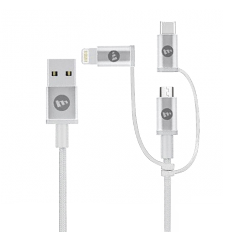 Ảnh của Cáp Mophie Trip-Trip 1M White