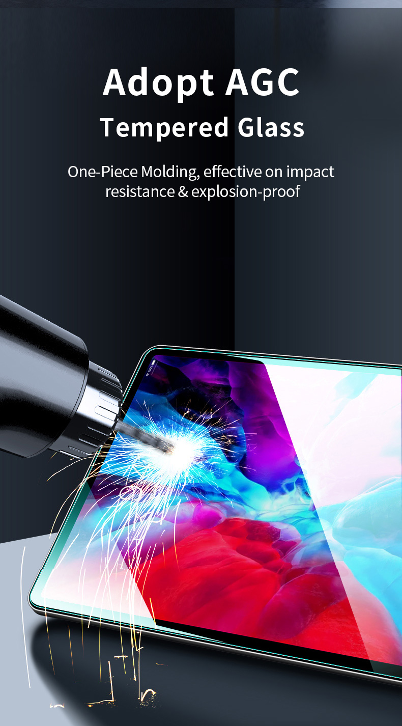 Ảnh của Miếng dán cường lực Mipow Kingbull  iPad Pro M1/M2 12.9 inch