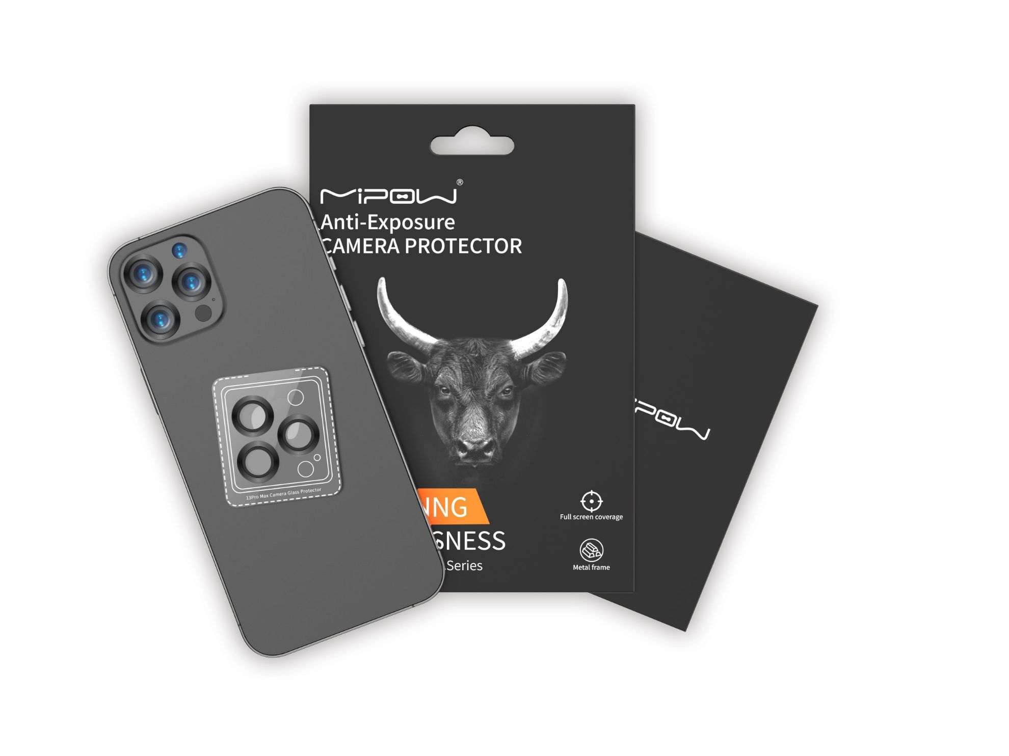 Ảnh của Miếng dán cường lực camera Mipow iPhone 14 Pro/14 Promax 