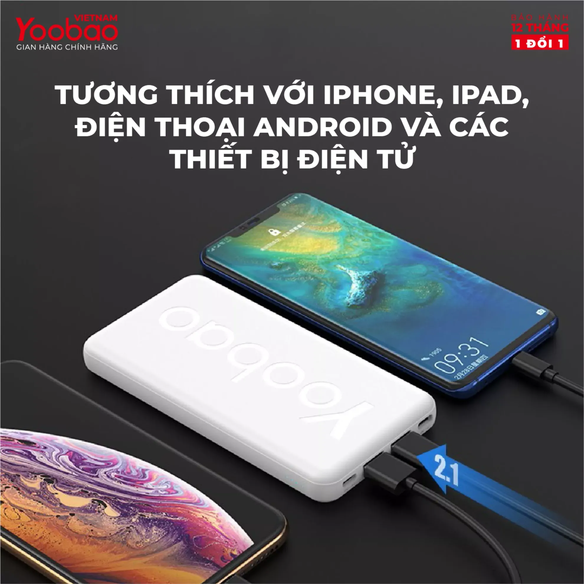 Ảnh của Pin sạc dự phòng Yoobao 10.000mAH