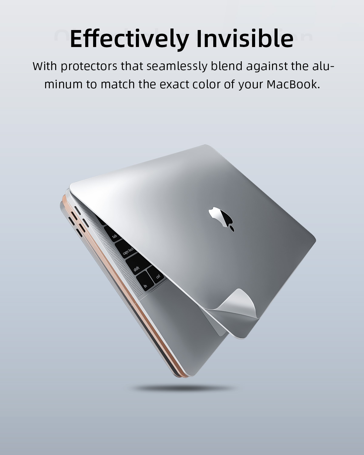 Ảnh của Bộ miếng dán 3M Macbook Air M1 2021 Innostyle Diamond Guard 6-IN-1 Skin Set