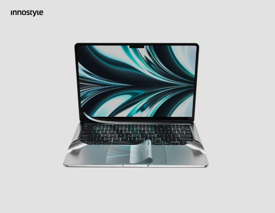 Bộ miếng dán 3M Macbook Air M2 2022 Innostyle Diamond Guard 6-IN-1 Skin Set