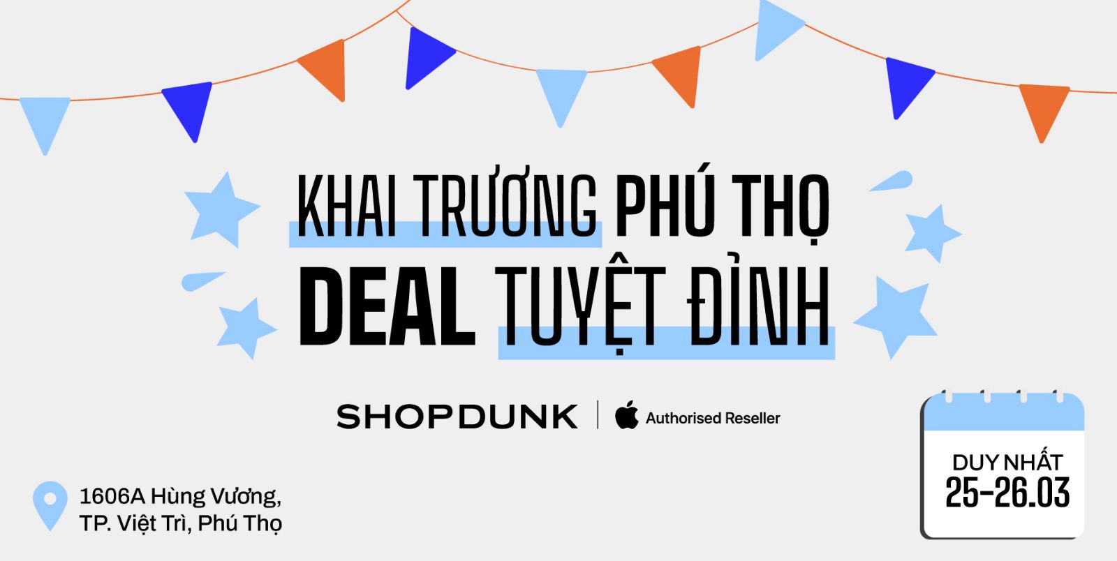 Hình ảnh cho danh mục ShopDunk chào Phú Thọ: Trải nghiệm thỏa sức, nhiều quà hết mức