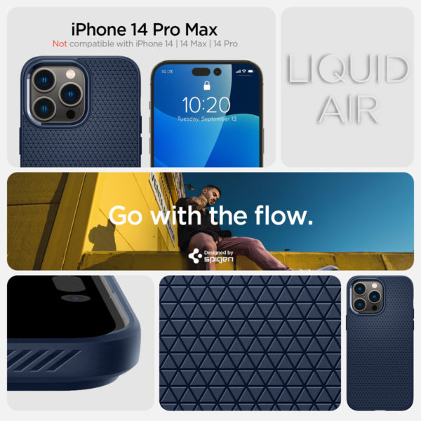 Ảnh của   Ốp lưng Spigen LIQUID AIR iPhone 14 Pro Max