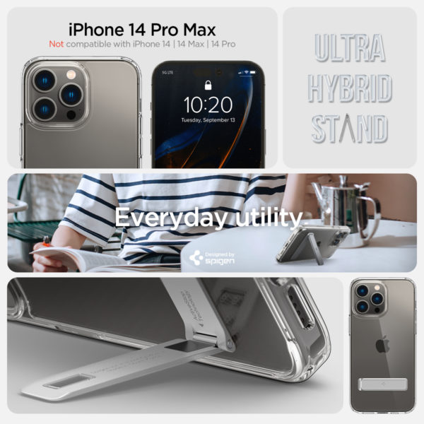Ảnh của Ốp lưng Spigen ULTRA HYBRID S CRYSTAL CLEAR iPhone 14 Pro Max
