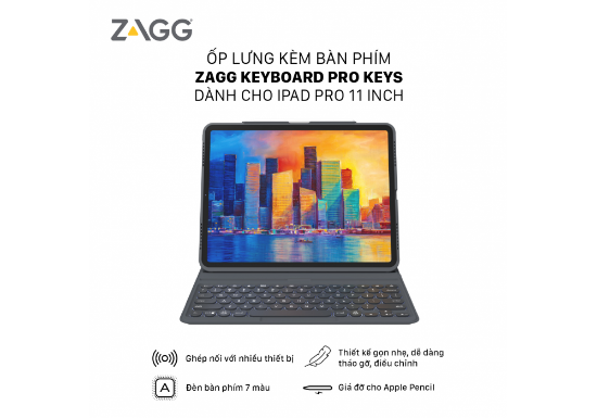 Ảnh của Ốp lưng bàn phím ZAGG Pro Keys - iPad 11