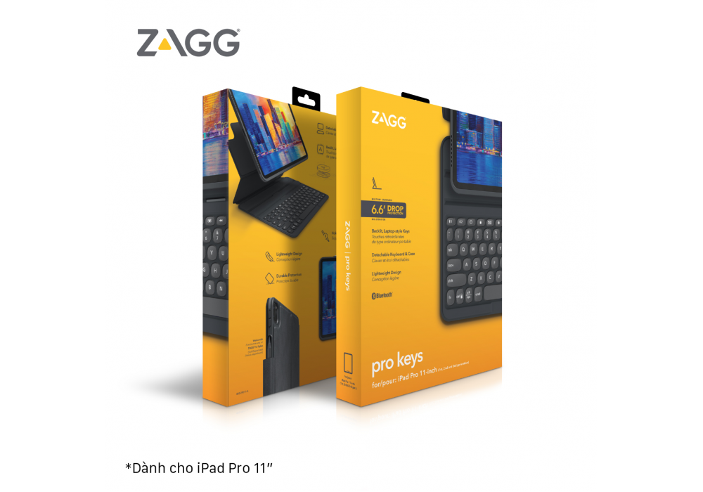 Ảnh của Ốp lưng bàn phím ZAGG Pro Keys - iPad 11
