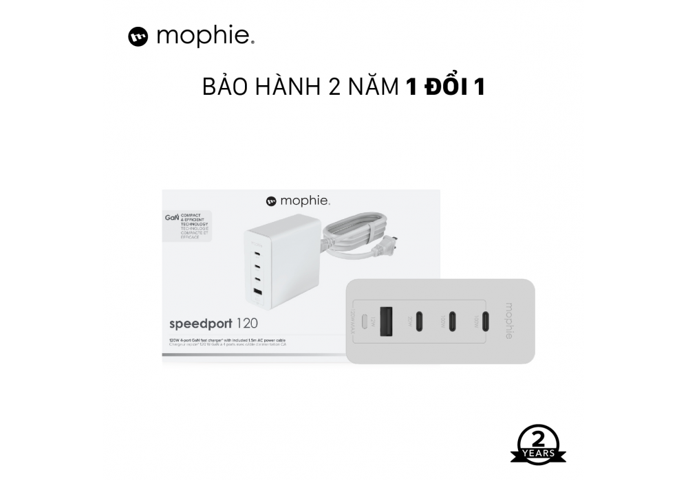Ảnh của Sạc mophie PD 120W GaN