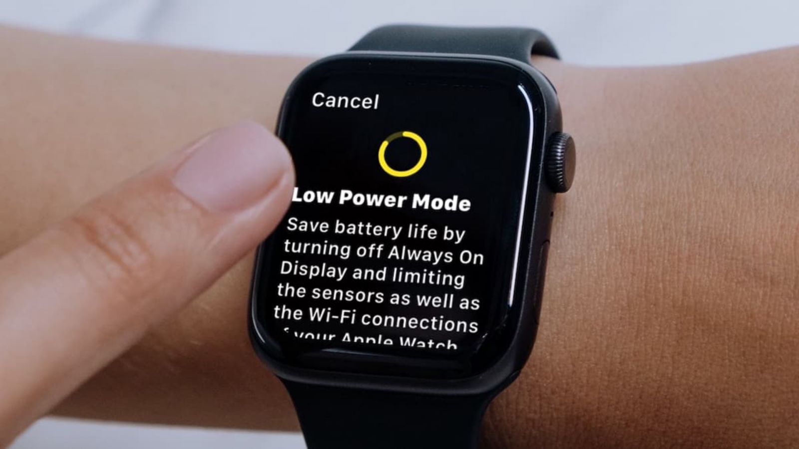 Hình ảnh cho danh mục Cách bật chế độ nguồn điện thấp Apple Watch Series 8 đơn giản