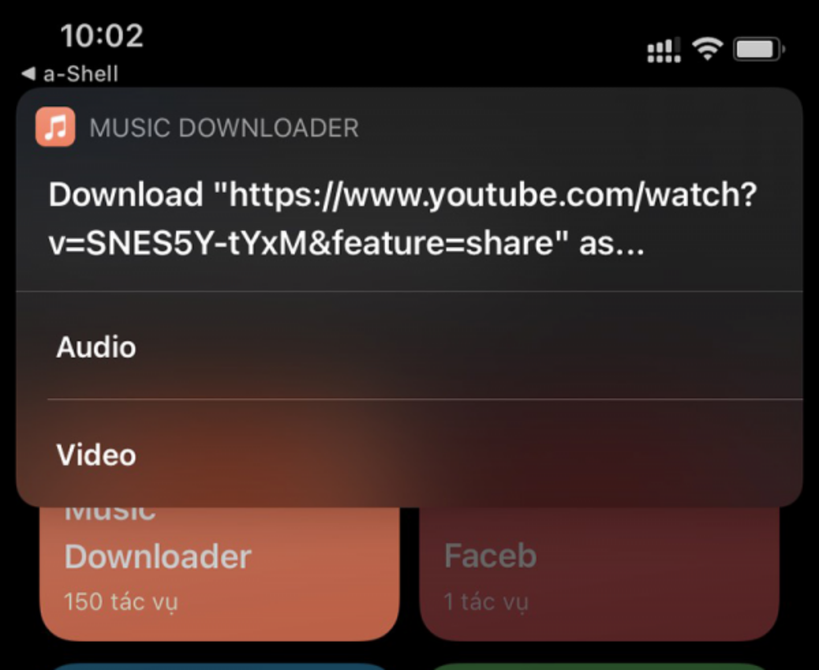 Hình ảnh cho danh mục Cách sử dụng phím tắt để tải nhạc và video từ YouTube về iPhone