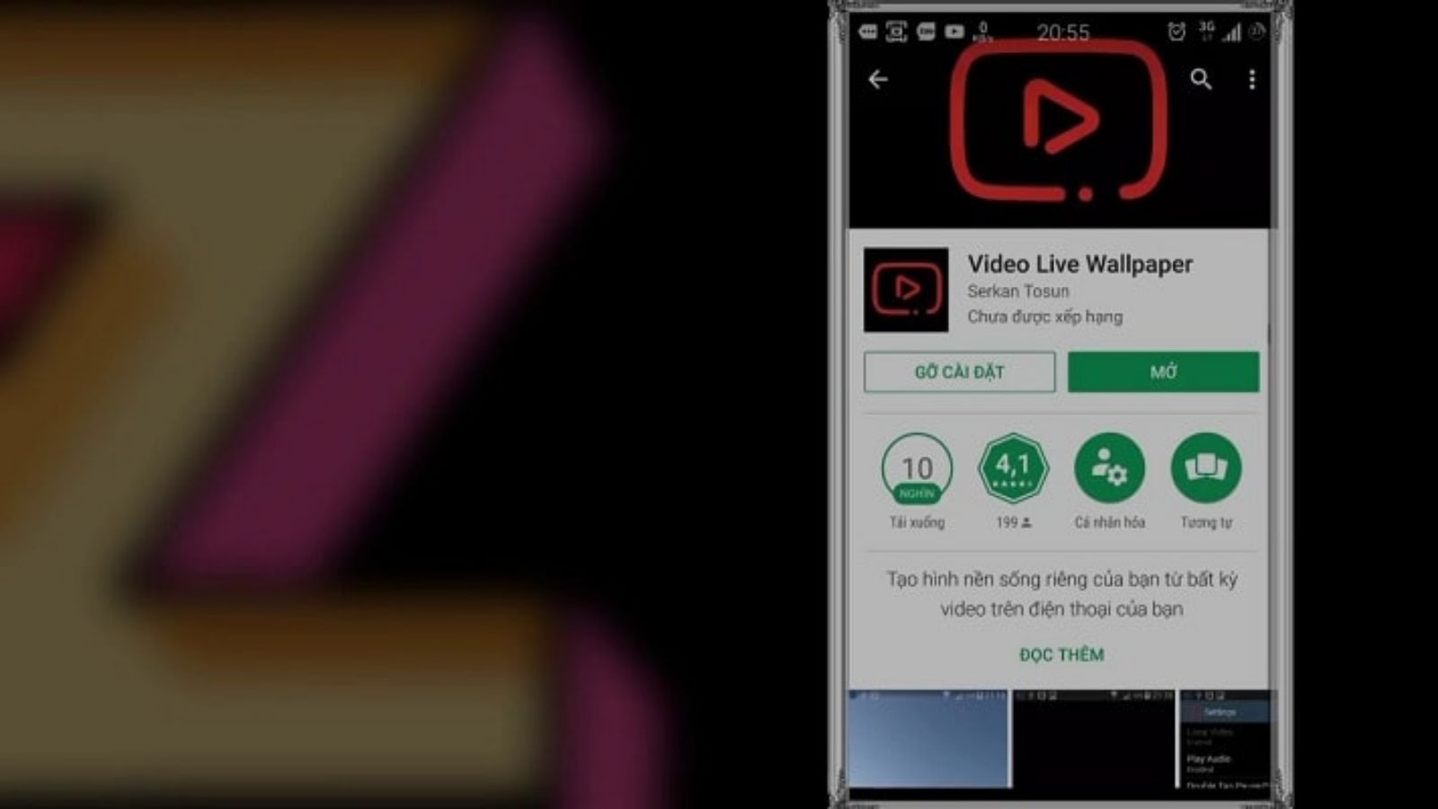 ShopDunk - Hướng dẫn cài video có nhạc làm hình nền Android cực cool