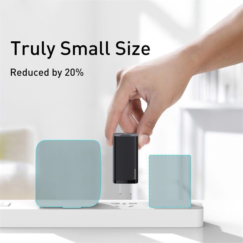 Ảnh của Củ sạc Baseus Gan2 Lite 65W 2 cổng