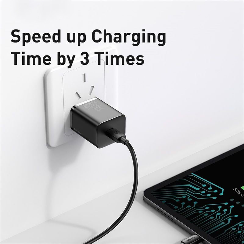 Ảnh của Củ sạc BASEUS Super Si IC 30W EU