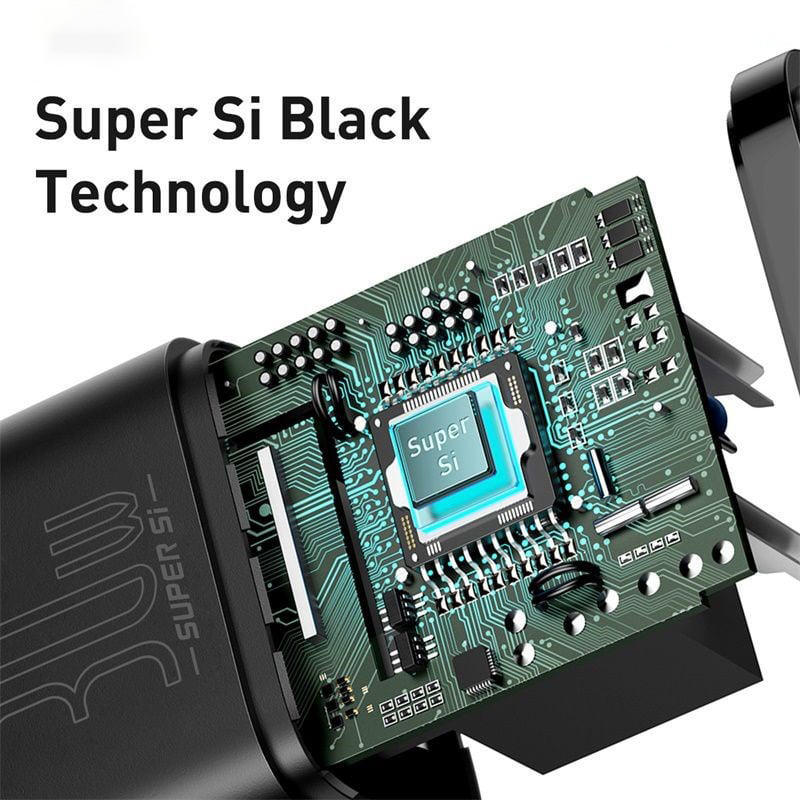 Ảnh của Củ sạc BASEUS Super Si IC 30W EU