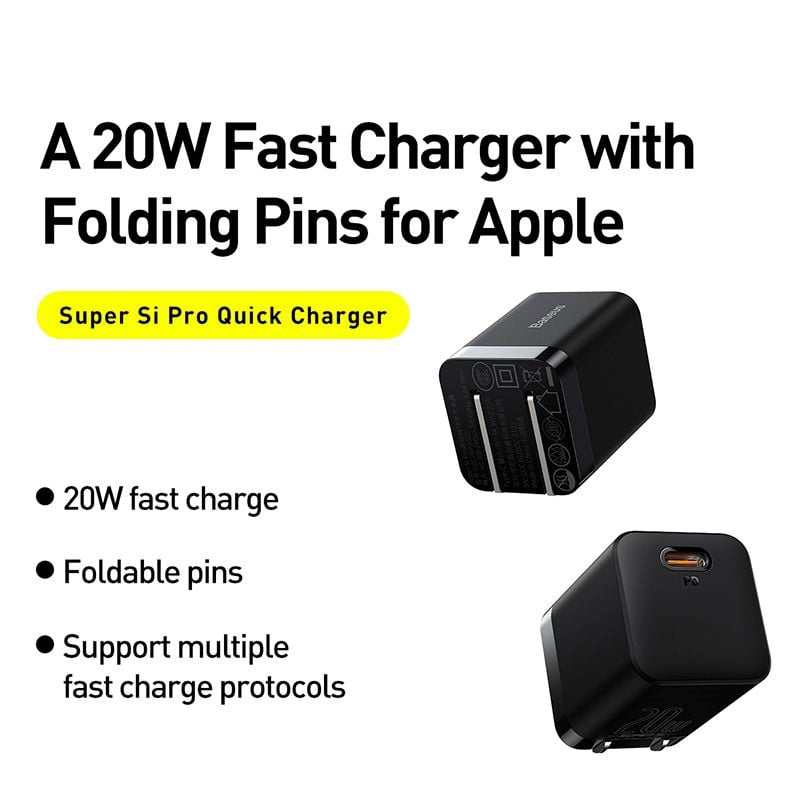 Ảnh của Củ sạc Baseus Super SI 1 cổng 20W 