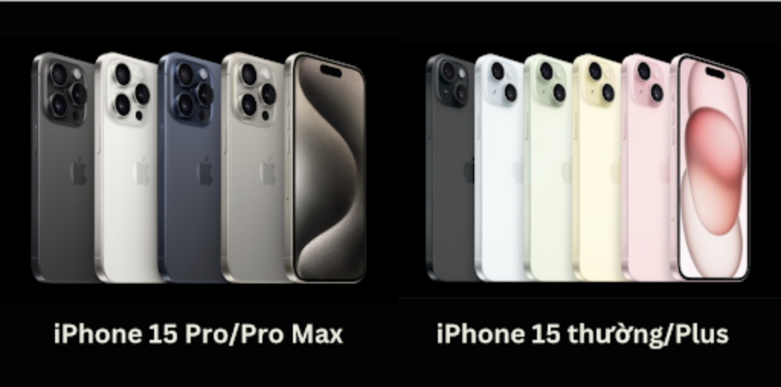 Hình ảnh cho danh mục iPhone 15 có mấy loại? Nên mua loại nào tốt nhất?