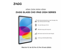Ảnh của Kính dán màn hình ZAGG Glass cho iPad Air 11/ Pro 11 inch 2024
