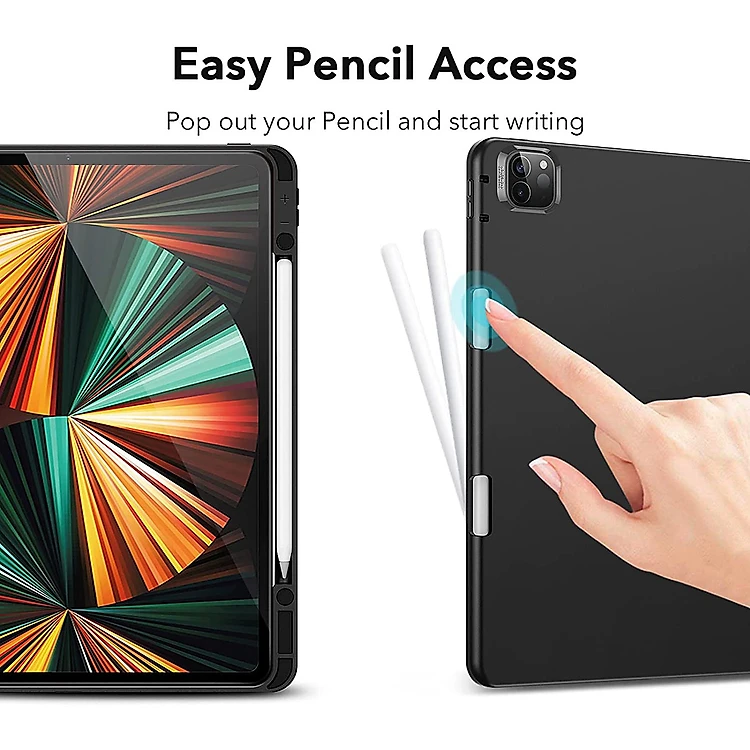 Ảnh của Bao da Rebound Pencil dành cho iPad Pro 11(2022/2021) màu đen ESR