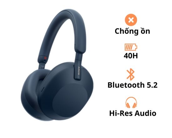 Ảnh của Tai nghe Bluetooth chụp tai Sony WH1000XM5