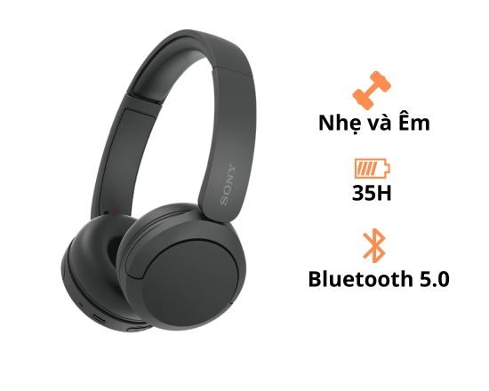 Ảnh của Tai nghe Bluetooth chụp tai Sony WH-CH520