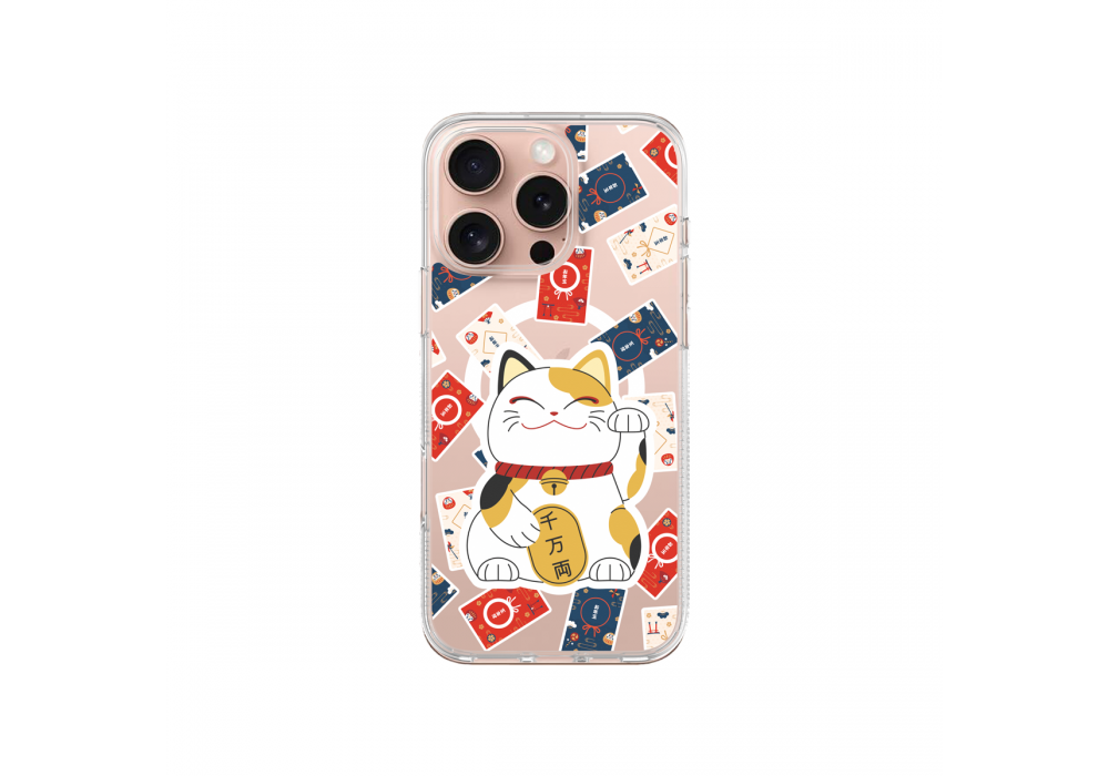 Ảnh của Ốp lưng ZAGG Novelty Snap dành cho iPhone 16 Pro | iPhone 16 Pro Max - Neko
