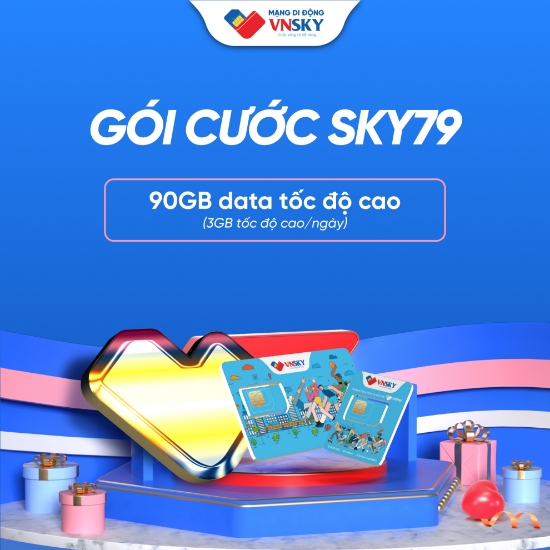 Ảnh của Sim VNSKY - Gói Data SKY79D