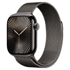 Ảnh của Apple Watch Series 10 Titanium (GPS + Cellular) 46mm | Milanese Loop