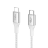 Ảnh của Cáp USB Type C - C PD3.1, 2 mét, vỏ dù, công suất 240W with Dual E-Marker màu trắng Belkin