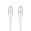 Ảnh của Cáp USB Type C - C PD3.1, 2 mét, vỏ dù, công suất 240W with Dual E-Marker màu trắng Belkin