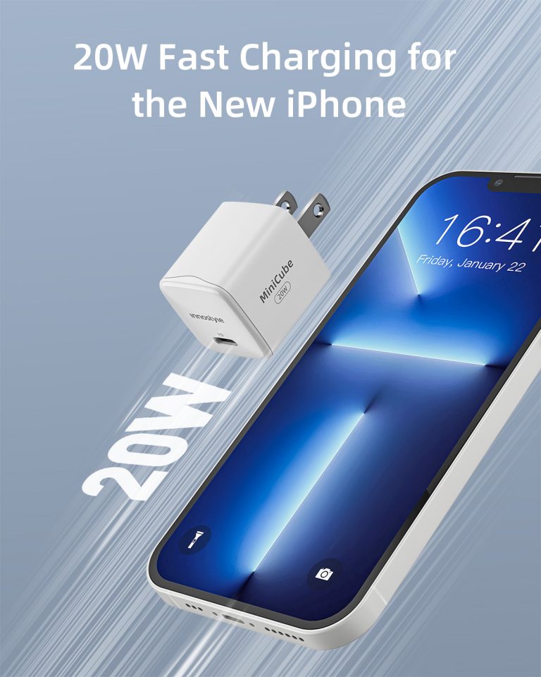 Ảnh của Sạc nhanh siêu nhỏ 20W Innostyle Ultra Minicube II White
