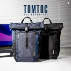 Ảnh của Balo Tomtoc (USA) Roll top Laptop backpack for Macbook 13-16 inch, Universal Laptop 15.6 inch ,17L-23L  (T61M1B1)