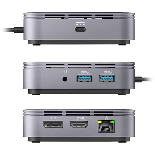 Ảnh của HUB DI ĐỘNG ĐA CỔNG HYPER – HYPERDRIVE THUNDERBOLT 3 DOCK – HDTB3TD