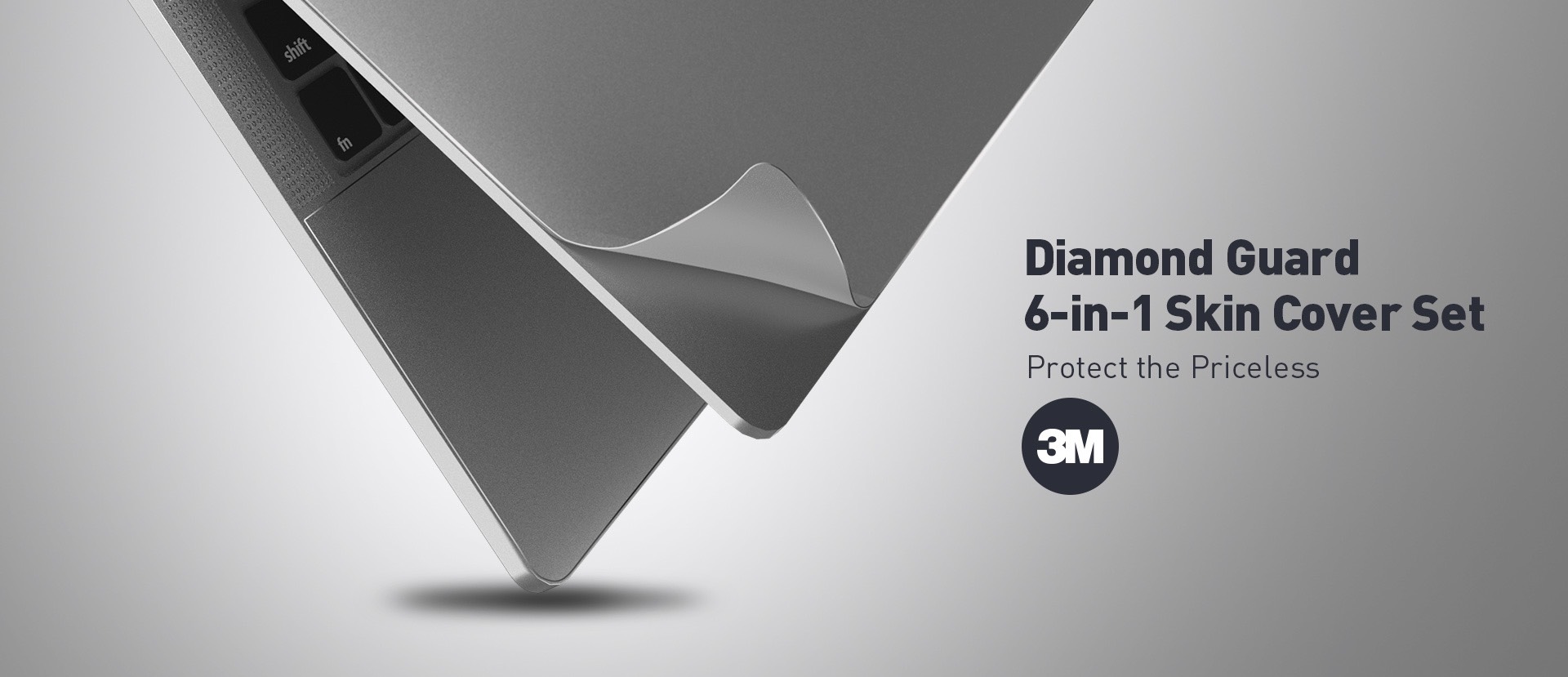 Ảnh của Miếng dán màn hình Innostyle Diamond Guard 6-IN-1 Skin Set for Macbook Air 13” 2018-2020