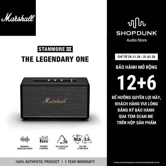 Ảnh của Loa Marshall Stanmore III