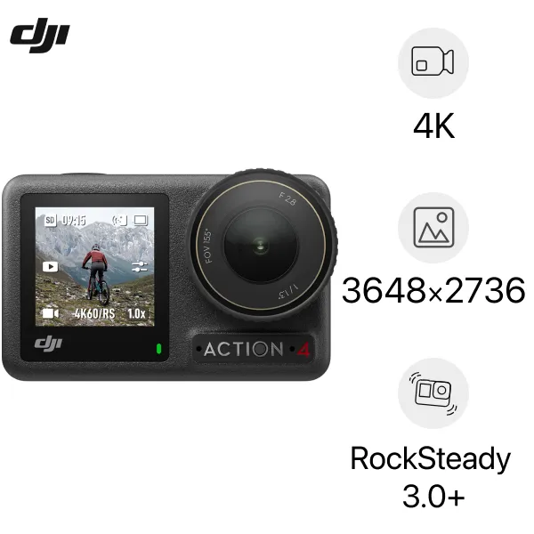 Camera hành trình DJI Osmo Action 4 | ShopDunk