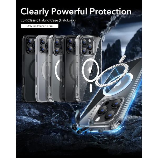 Ảnh của Ốp lưng Classic Hybrid Case HaloLock cho iPhone 16 Pro Max